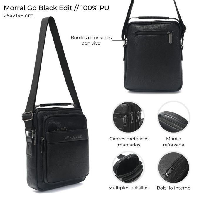 Morral Ejecutivo Wanderlust Black Edition