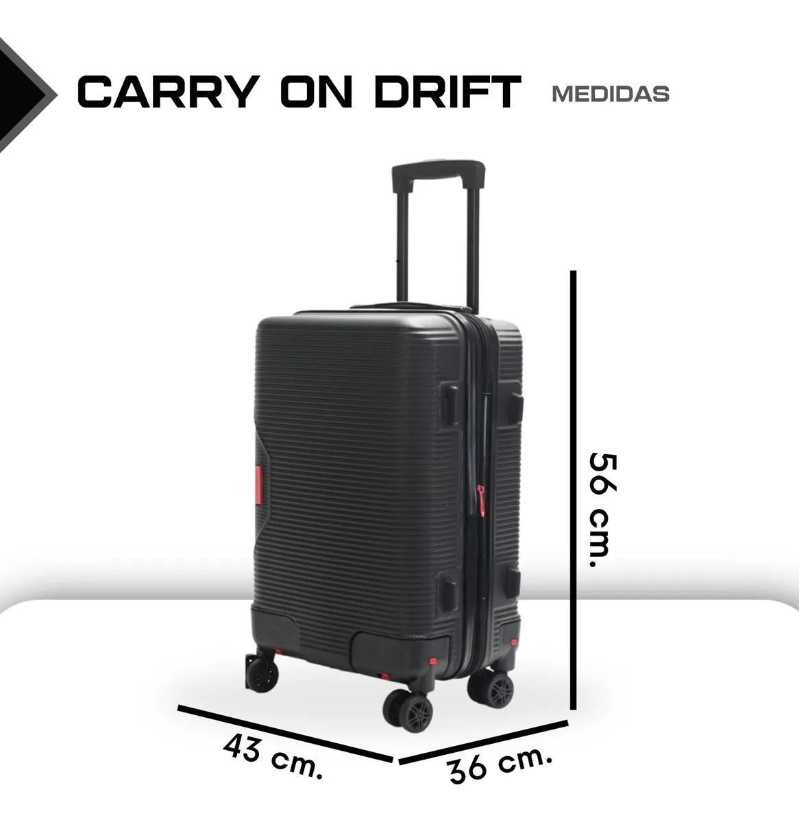 Valija carry on 20´ wanderlust