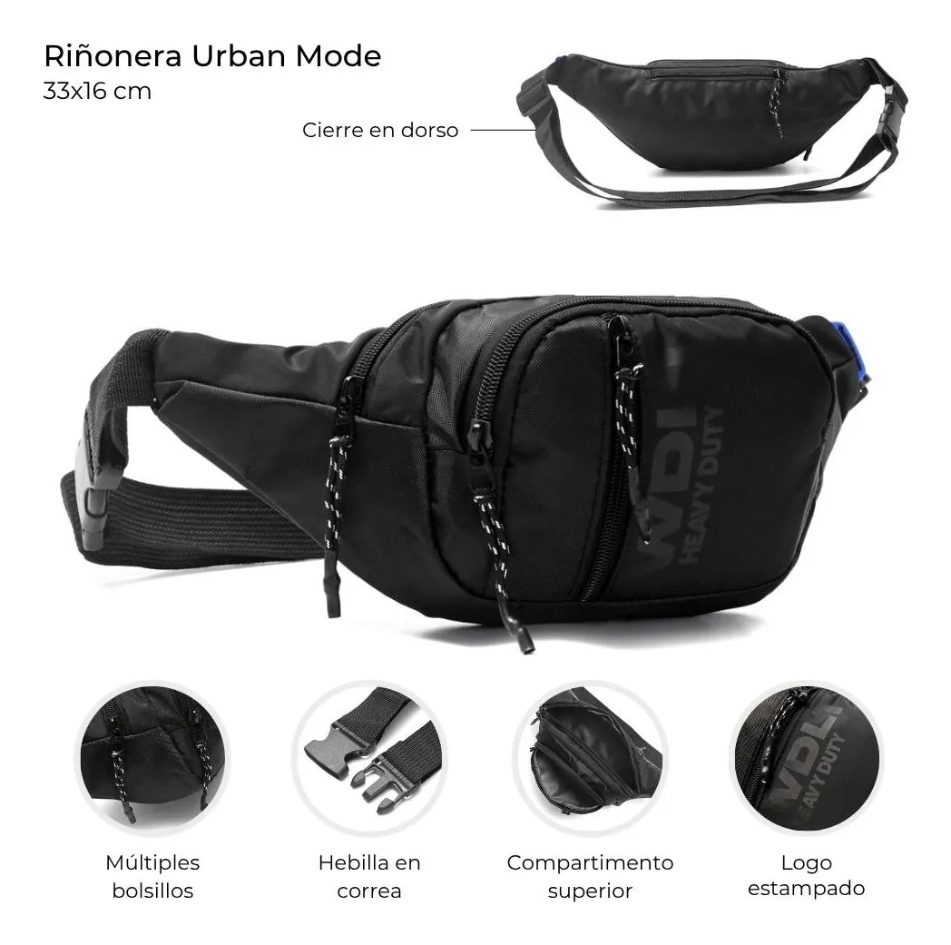 Riñonera wanderlust impermeable