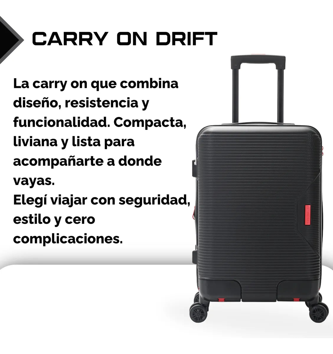 Valija carry on 20´ wanderlust