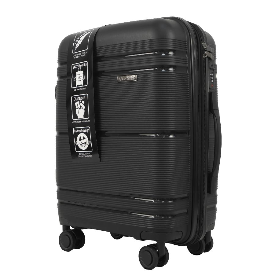 Valijas Set 4 BagCherry Negro