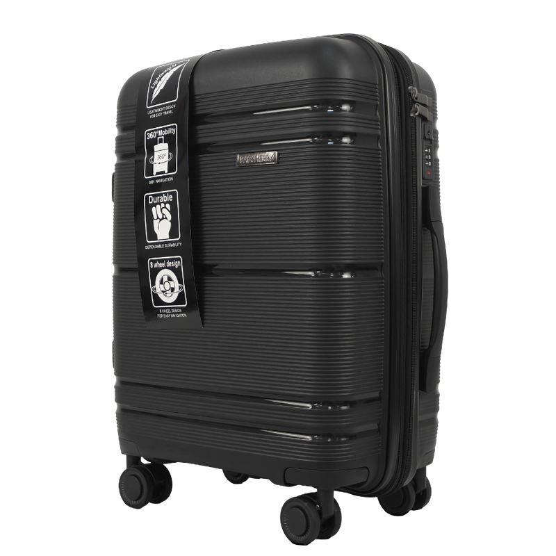 Valijas Set 4 BagCherry Negro