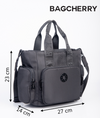 Cartera Elegante BagCherry Negro