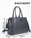 Cartera Elegante BagCherry Negro