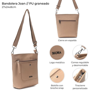 Bandolera Joan: Elegancia y Funcionalidad en Cada Detalle