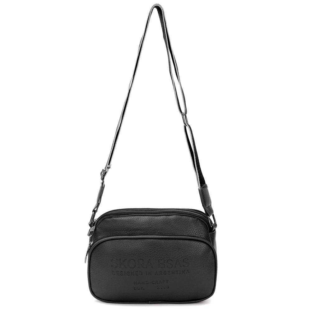 Elegante Bandolera Nador Negra con Estilo y Funcionalidad