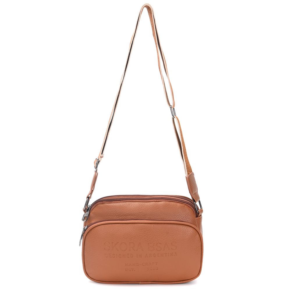Elegancia y Funcionalidad: Bandolera Nador Sienna.