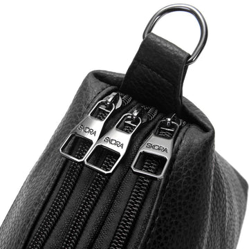 Bandolera Nador: Elegancia y Funcionalidad en Negro.