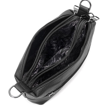 Bandolera Nador: Elegancia y Funcionalidad en Negro.