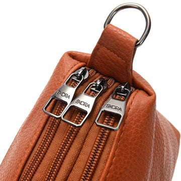 Bandolera Nador Sienna: Elegancia y Funcionalidad en Cada Detalle.