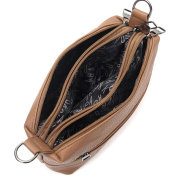 Elegante Bandolera Nador con Múltiples Compartimentos