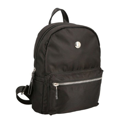 Foto de Mochila Easy Go Negra Cherry - Elegancia y Funcionalidad