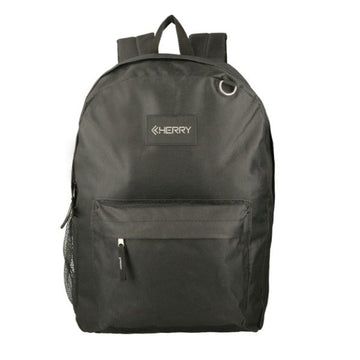 Mochila Cherry Negra: Diseño y Funcionalidad en Uno