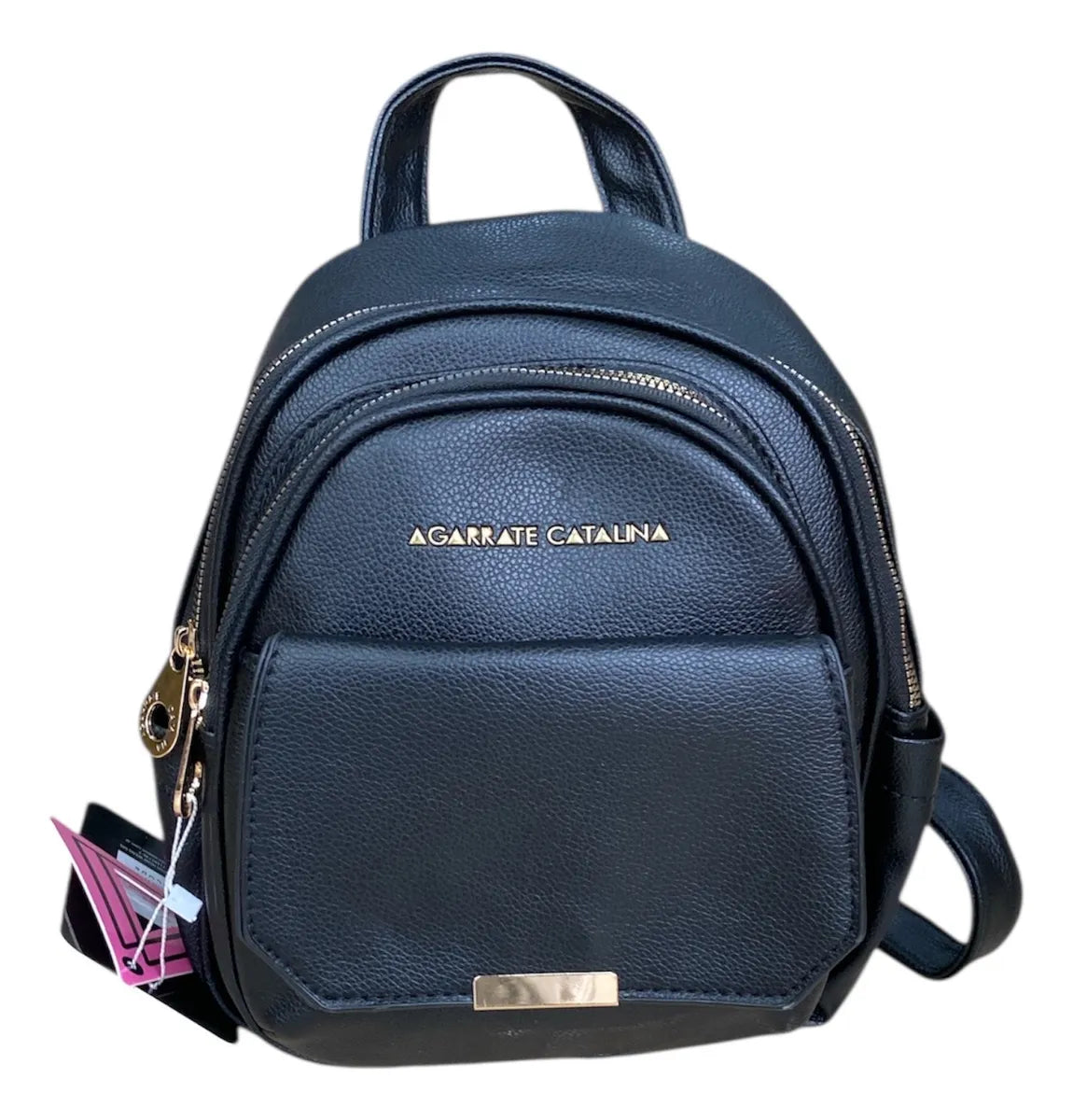 Mochila Agarrate catalina ecocuero.