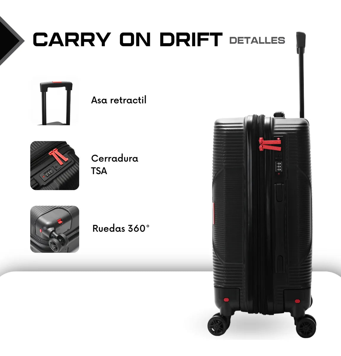 Valija carry on 20´ wanderlust
