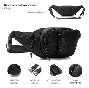 Riñonera wanderlust impermeable